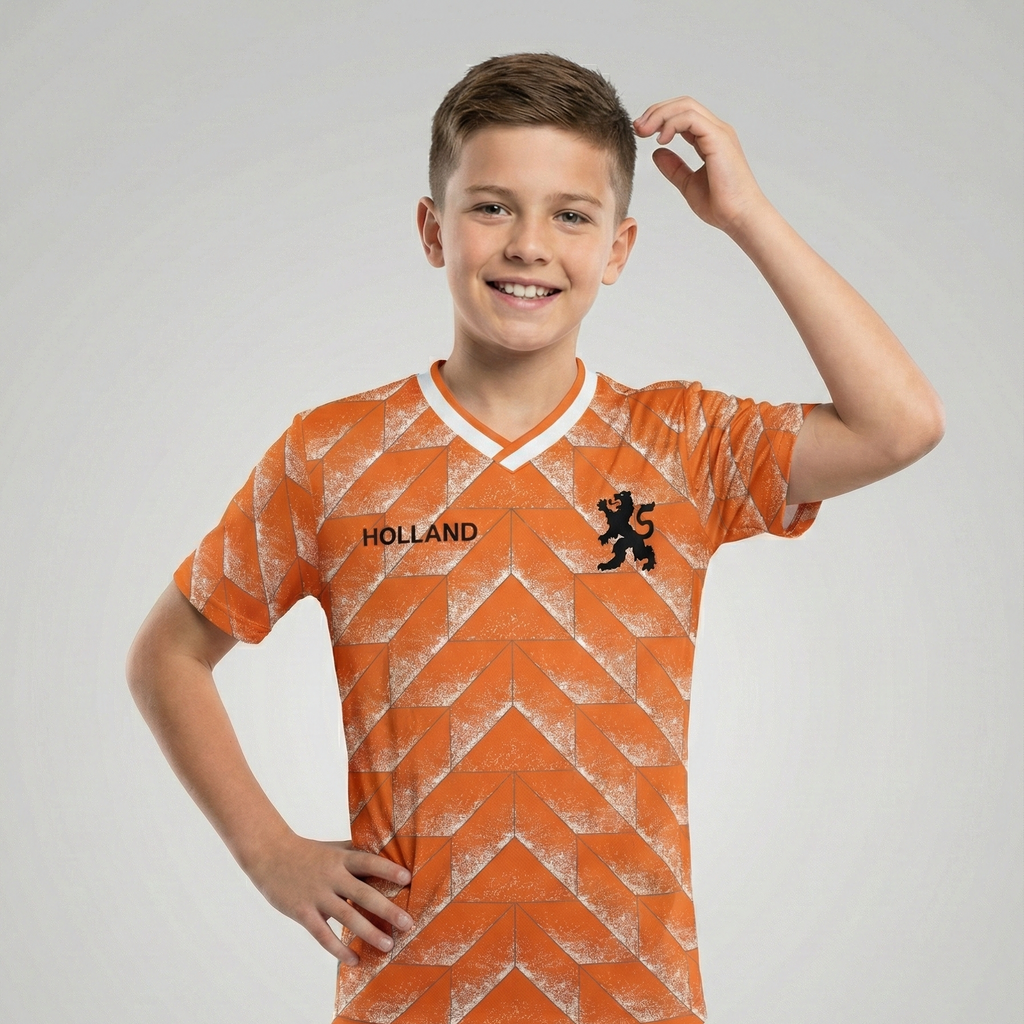 EK 88 Retro Voetbalshirt Kids – Van Heldenverhaal naar WK 2026