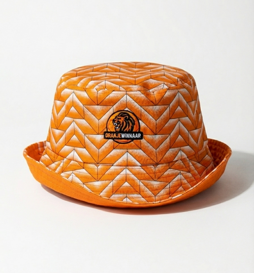 Oranje Vissershoed '88 | Retro Bucket Hat - Klaar voor WK 2026