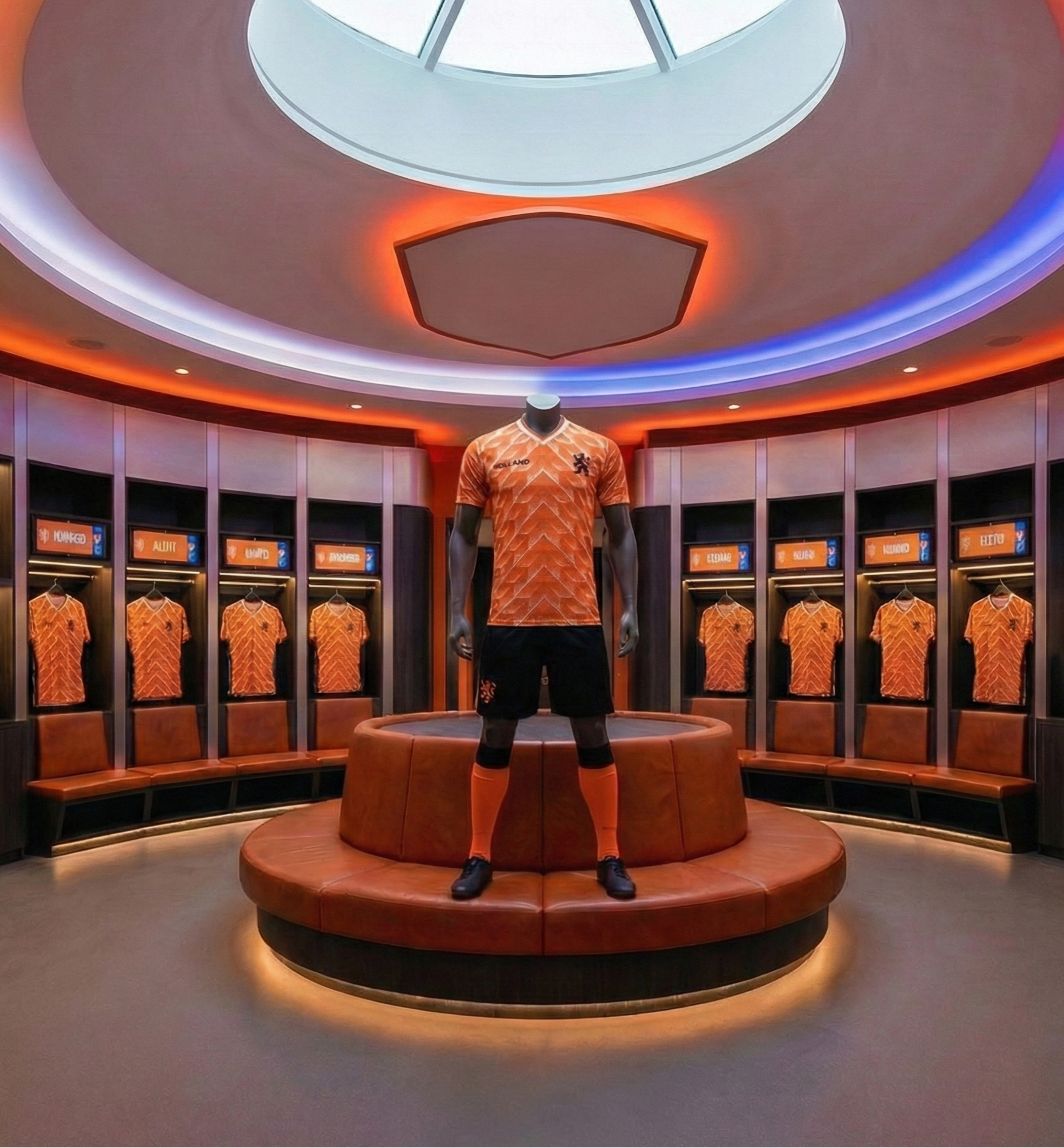 EK 88 Voetbalshirt - Nederlands Elftal - Oranje